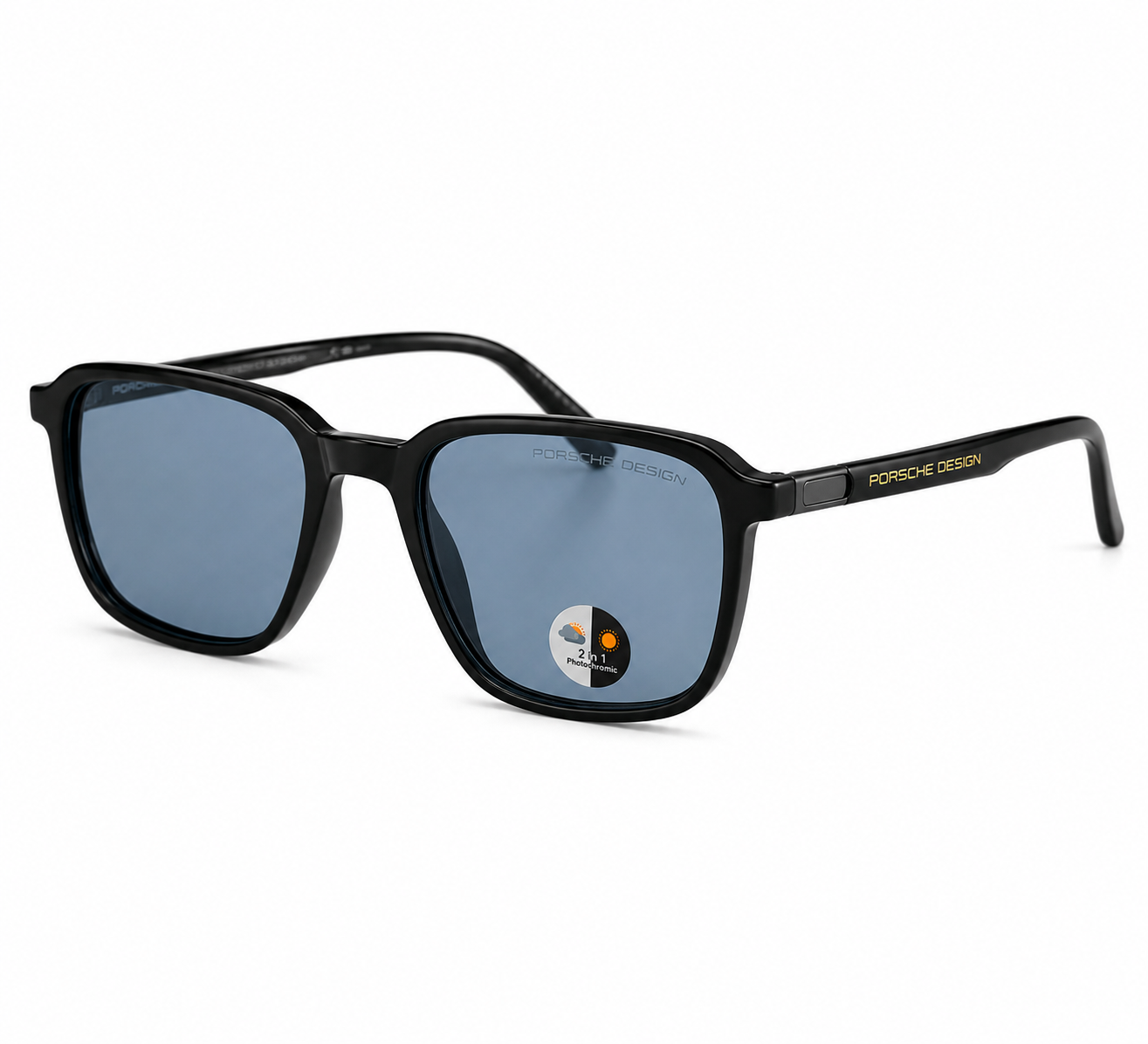GAFAS PORSCHE DESIGN NEGROS LENTE AZUL