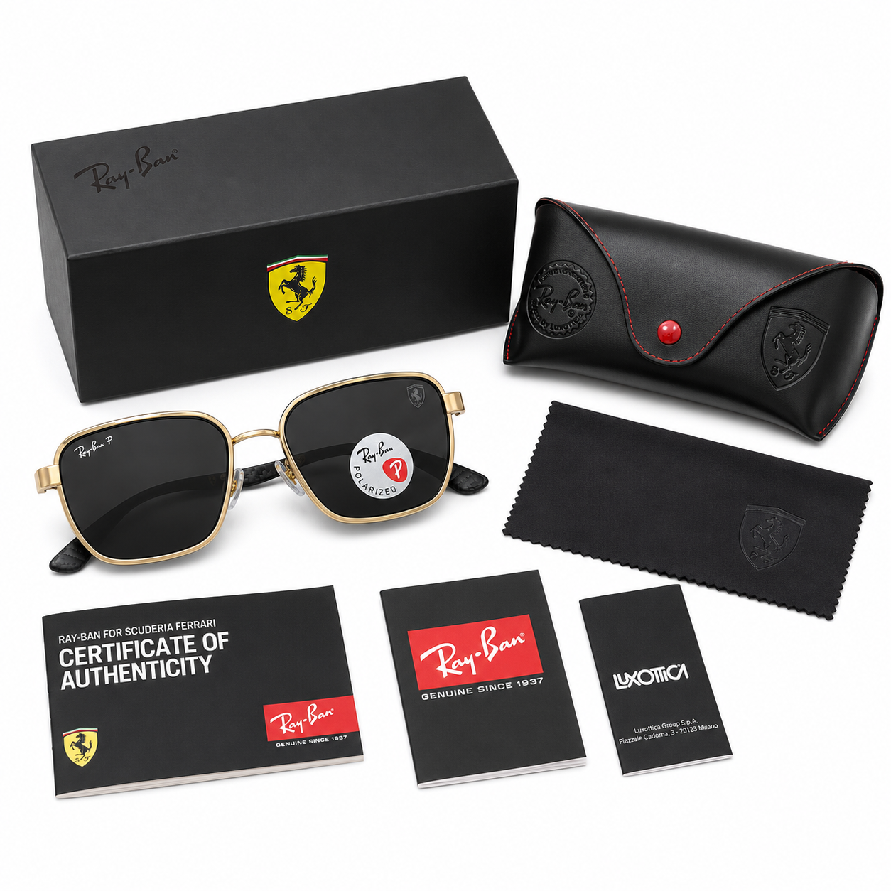 RAY-BAN X FERRARI 32113 DORADAS