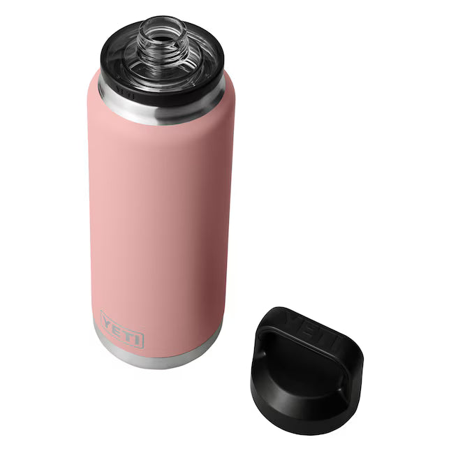 YETI Rambler 36 OZ (1 L) Botella con tapa Chug ROSA