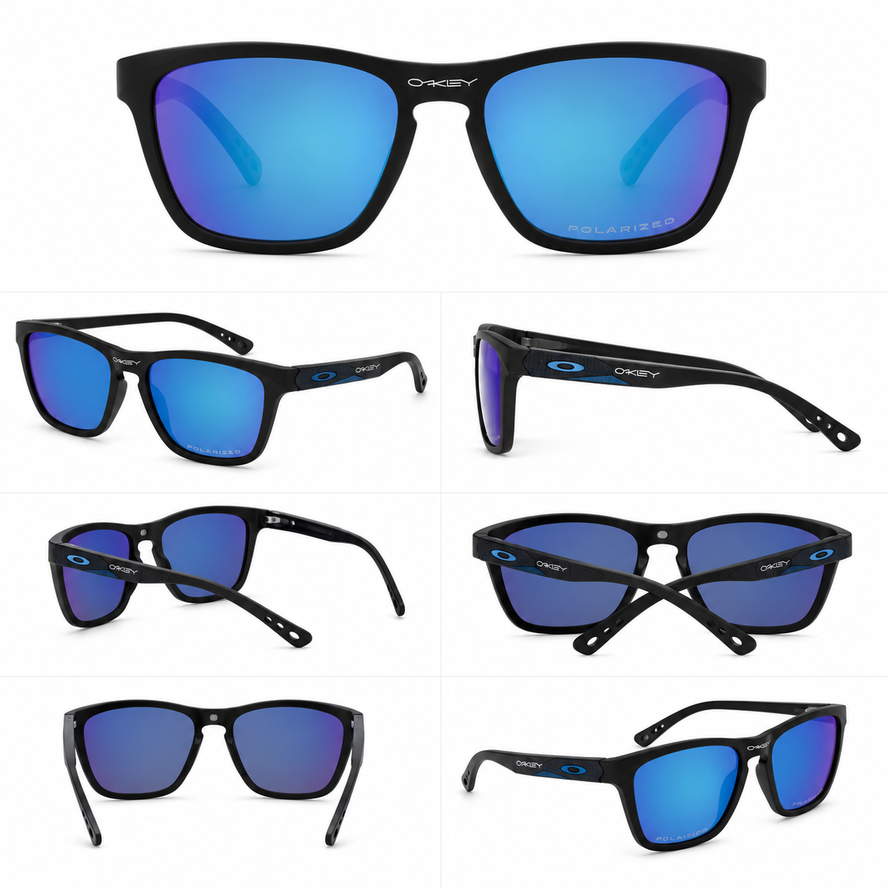 OAKLEY SYLAS NEGRAS CON AZUL