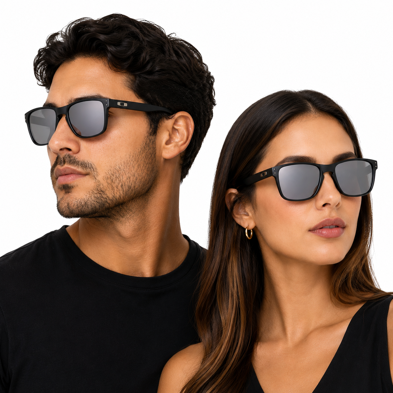OAKLEY HOLBROOK NEGROS CON PLATEADO