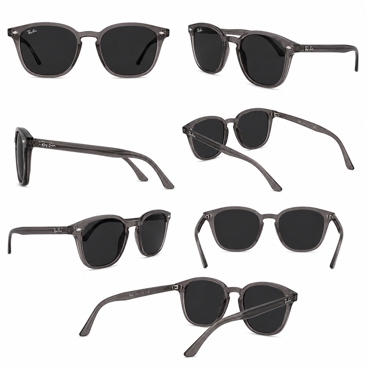 RAY-BAN 4258P TRANSPARENTES GRISES