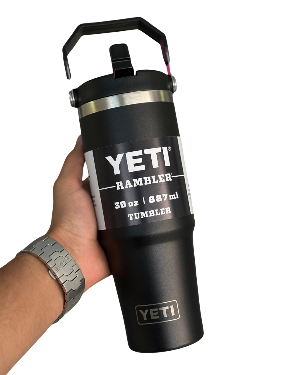 YETI TUMBLER 30 OZ COLOR NEGRO