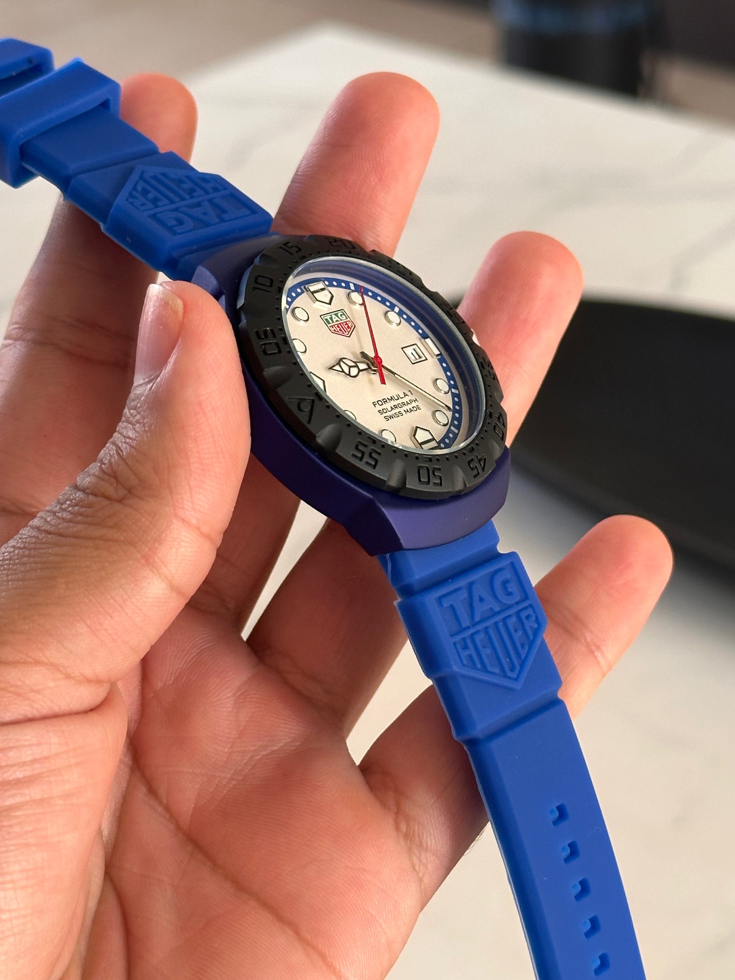 TAG HEUER FORMULA 1 SOLARGRAPH AZUL