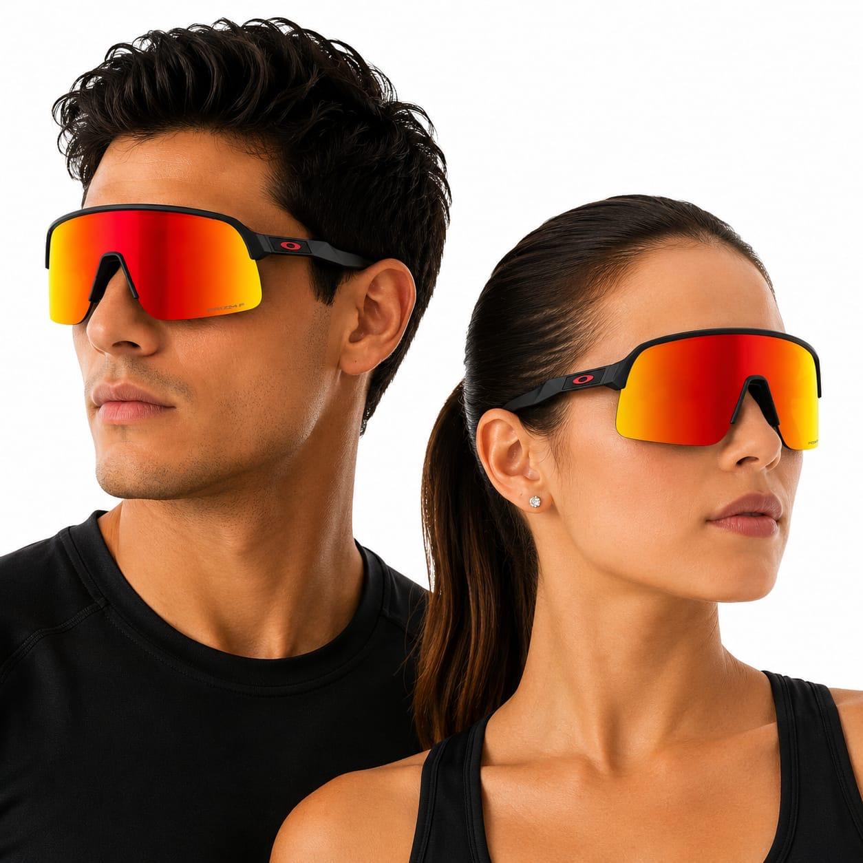 OAKLEY SUTRO NEGRAS CON ROJO
