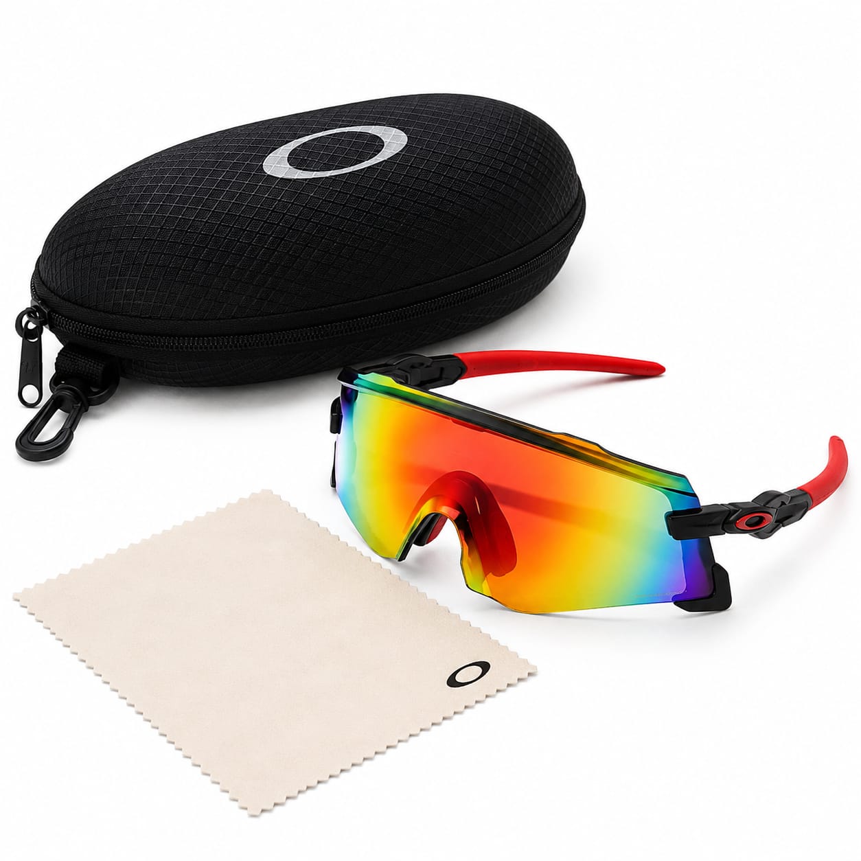 OAKLEY SPORT 8218 ROJOS CON NEGRO