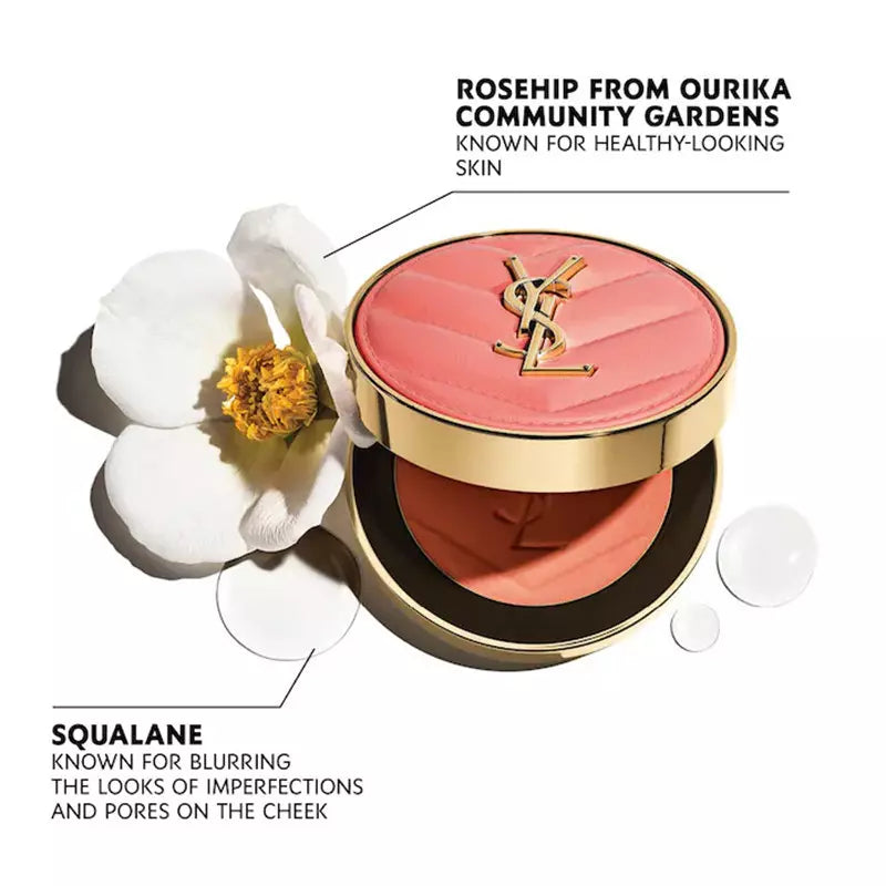YSL Make Me Blush Rubor en polvo — N°57 Coral Clash