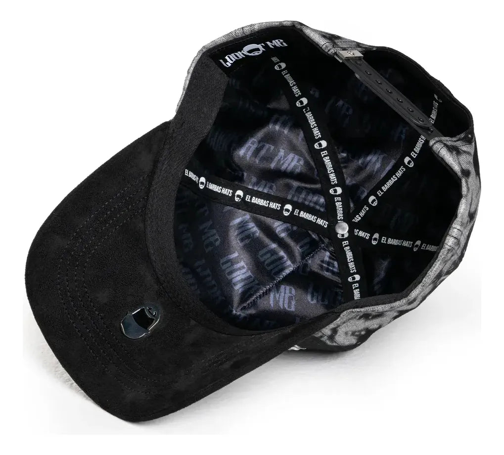 El Barbas Hats Scream Nuevo Drop Negro Unitalla Lisa