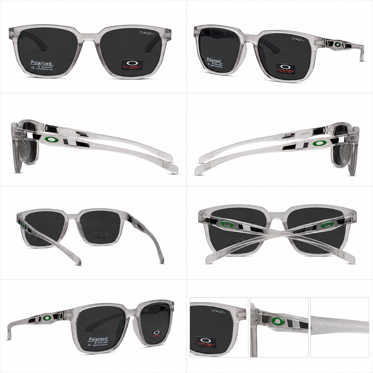 oakley trillbe X transparentes VERDES