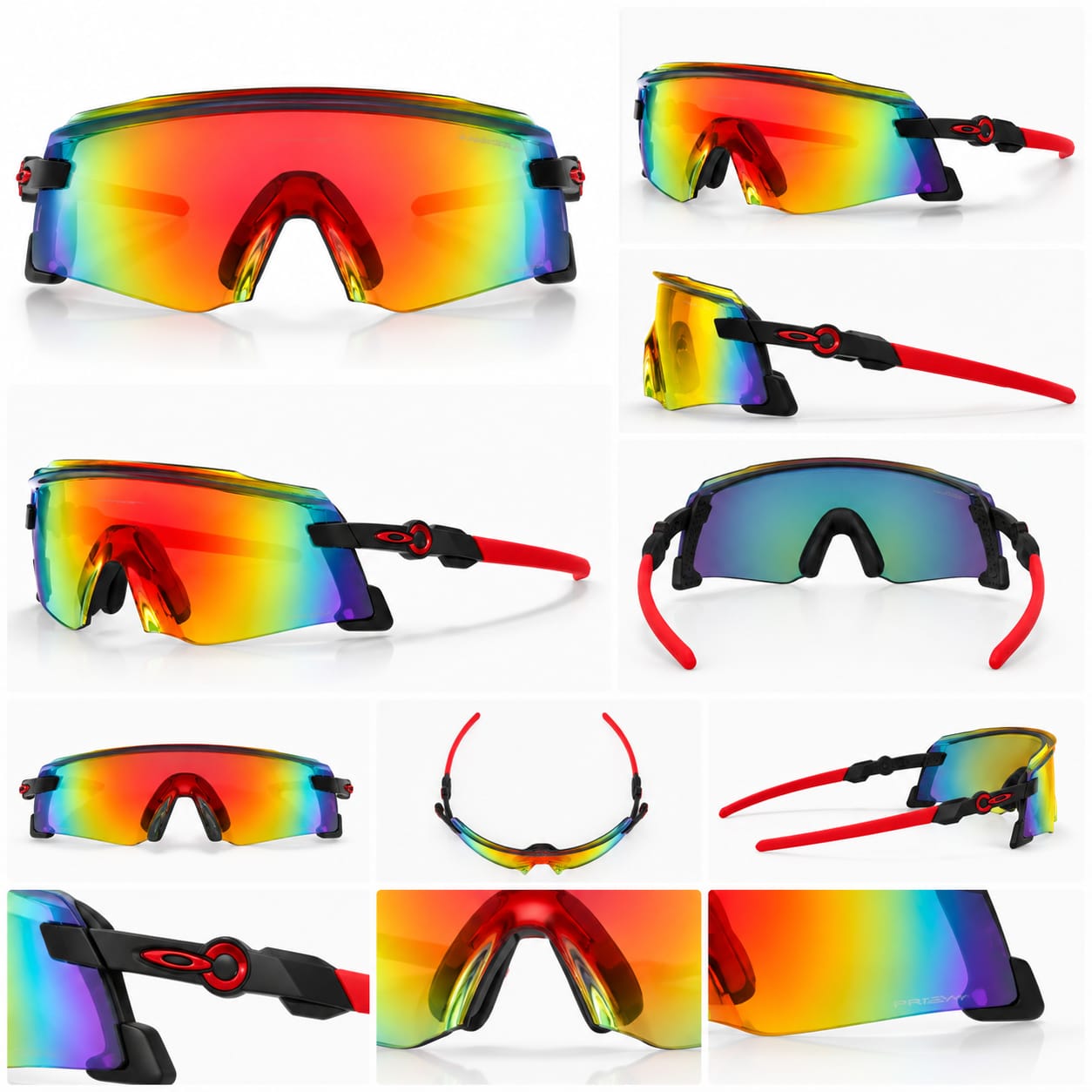 OAKLEY SPORT 8218 ROJOS CON NEGRO