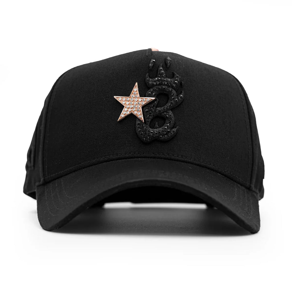 Barbas Hats “B Star Rose Gold”