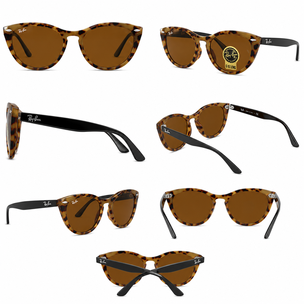 RAY-BAN 4314 CAFE CON PATILLAS NEGRAS