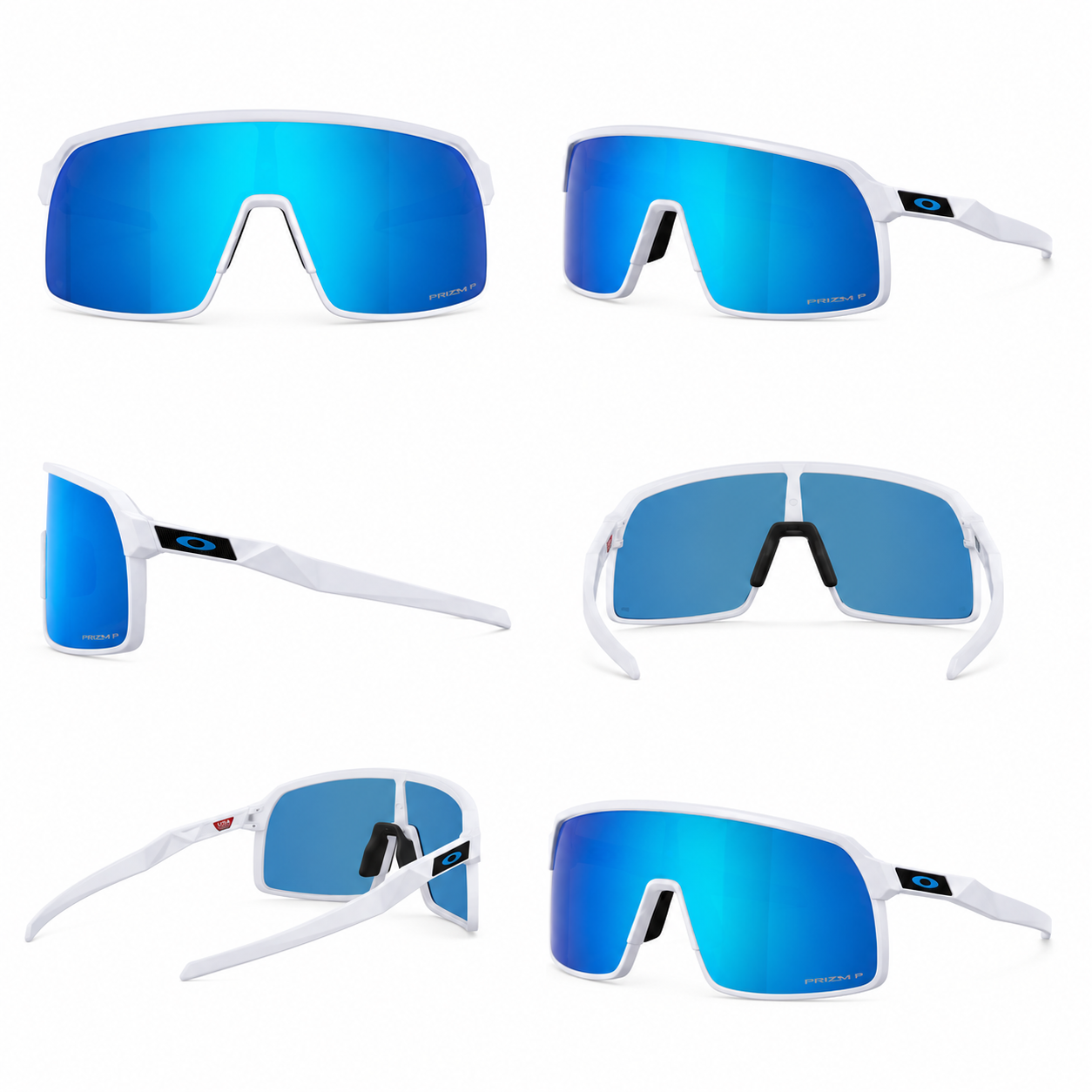 OAKLEY SUTRO BLANCAS CON AZUL