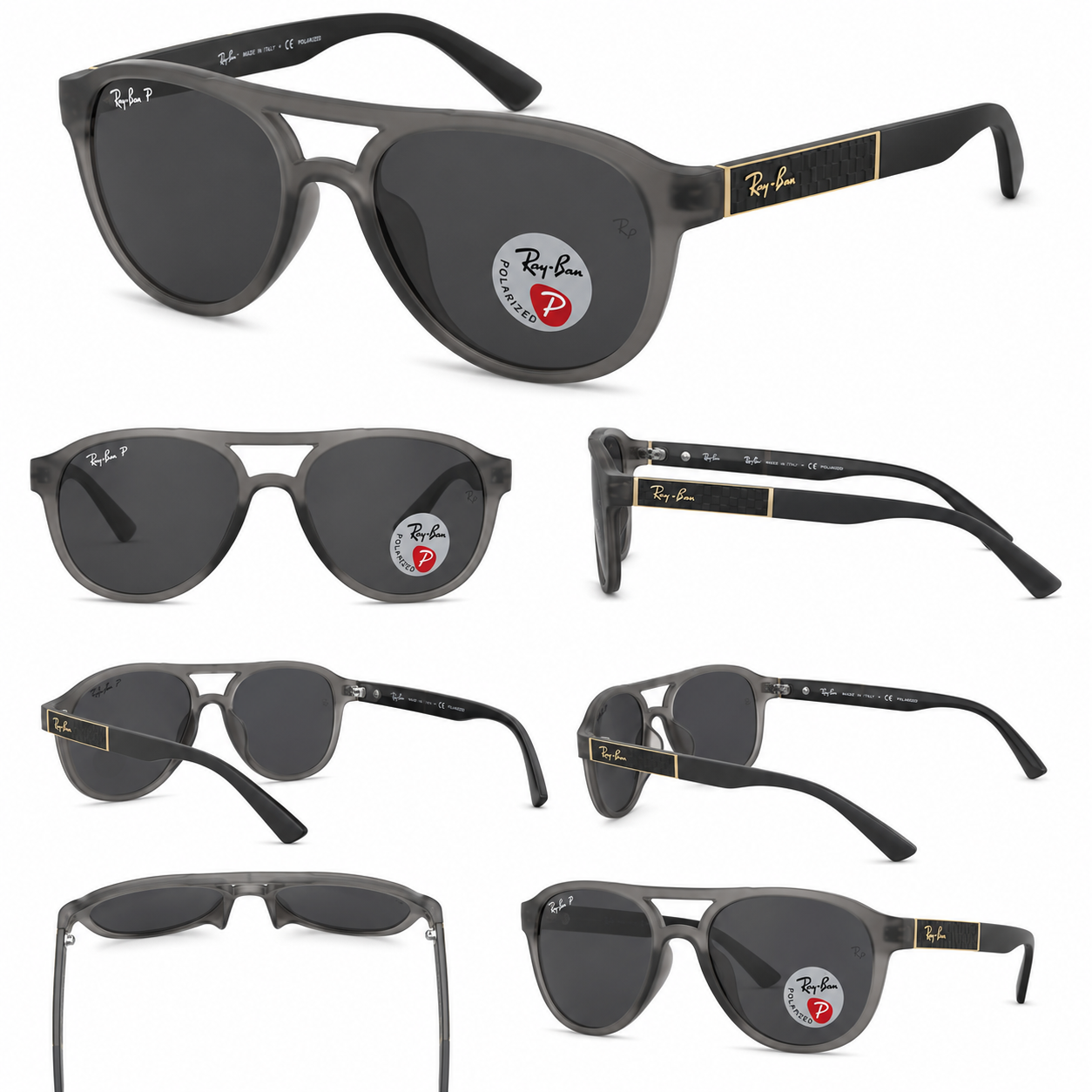 RAY BAN OPAL TRANSPARENTES GRISES