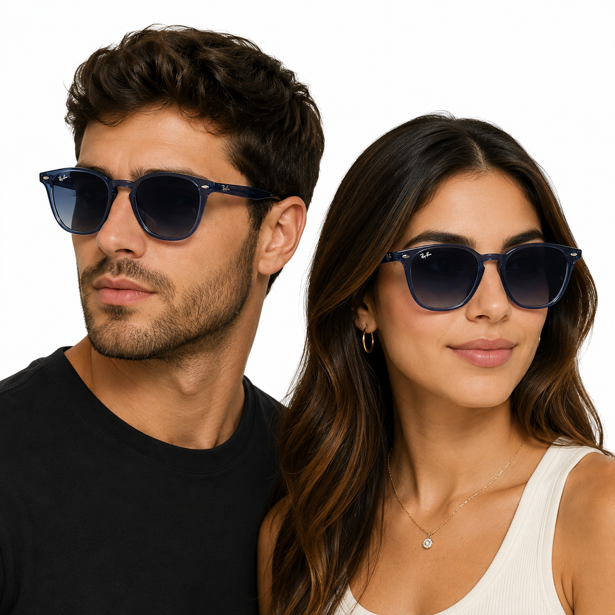 RAY-BAN 4258P TRANSPARENTES AZULES