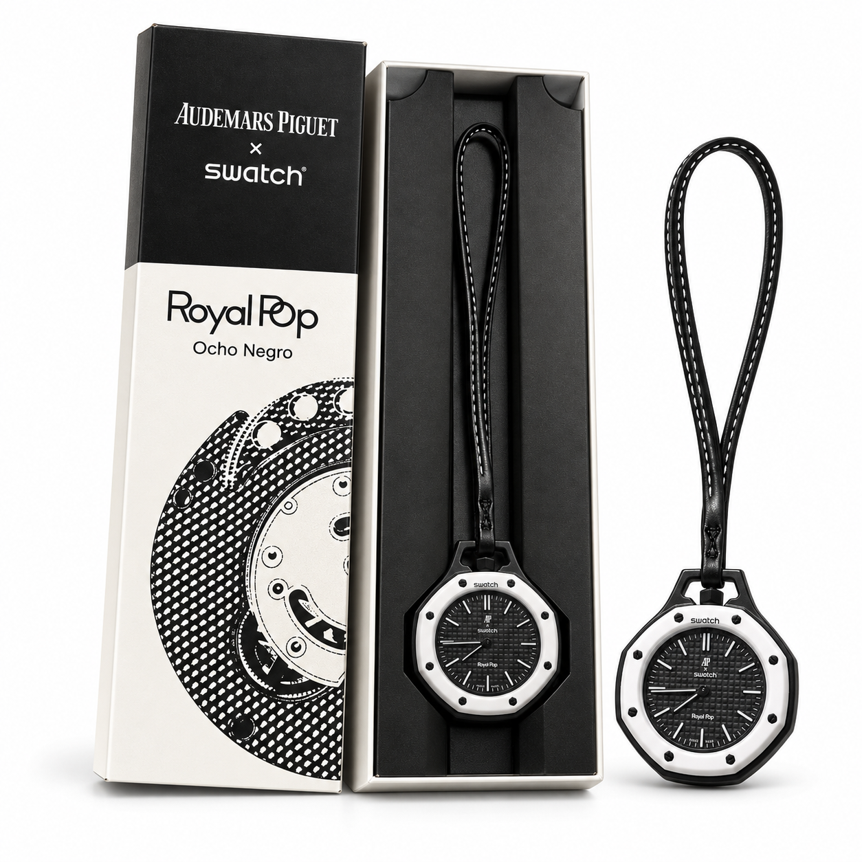 ROYAL POP AP X SWATCH OCHO NEGRO