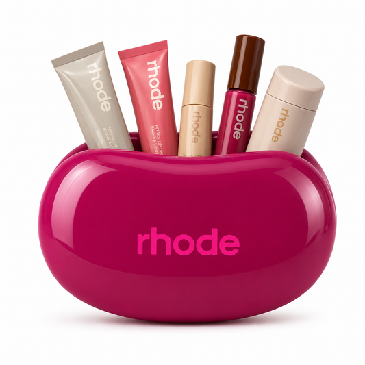 Rhode makeup bag raspberry jelly