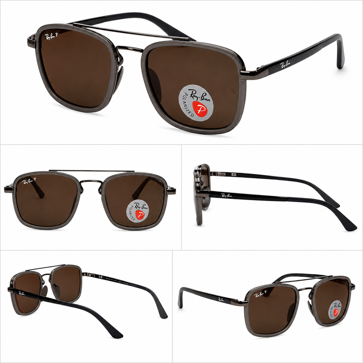 RAY-BAN ARO VERDE PATILLAS NEGRAS