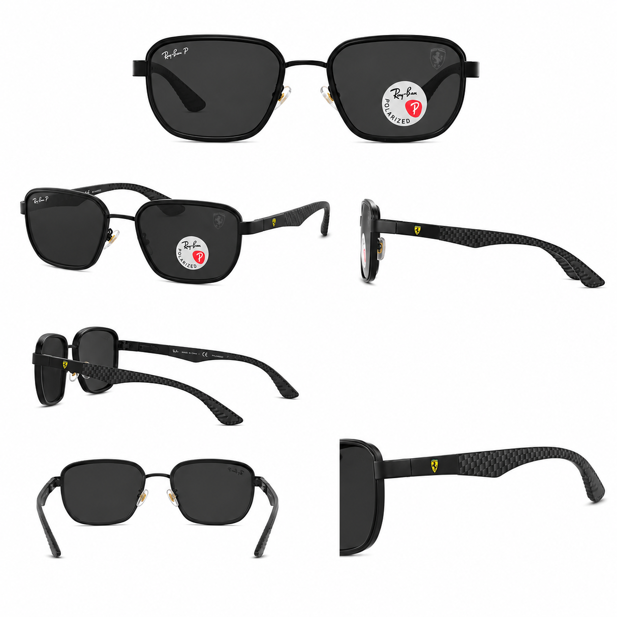 RAY-BAN X FERRARI 32113 NEGRAS
