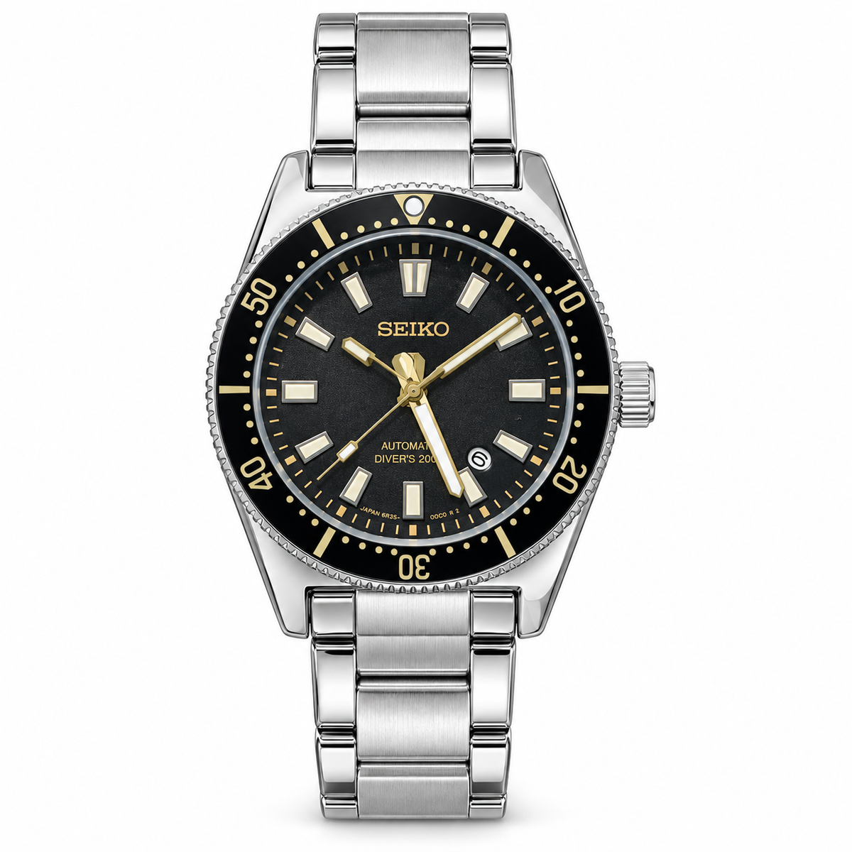RELOJ SEIKO ESFERA NEGRA