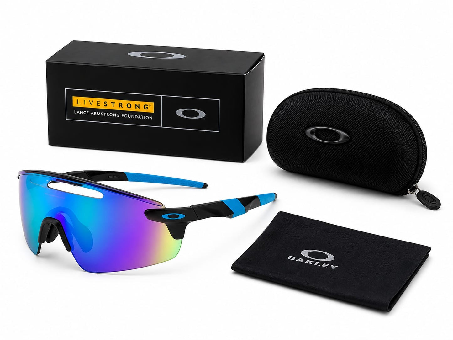 OAKLEY ENCODER ELLIPSE BLUE-BLACK mate Prizm Sapphire