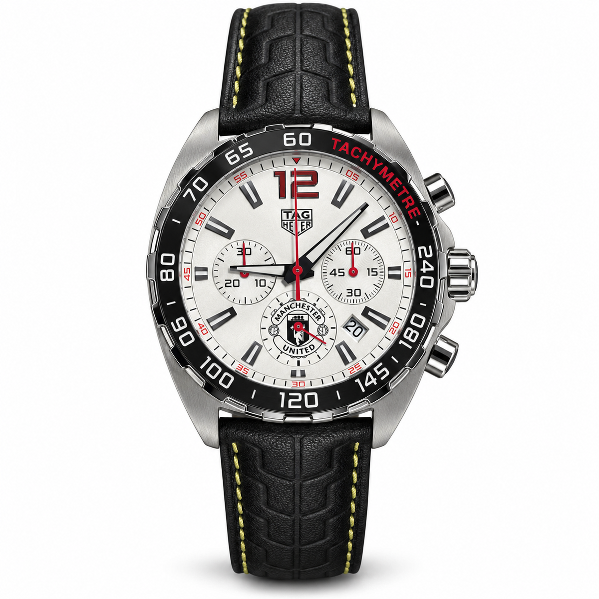 TAG HEUER EDICION ESPECIAL MANCHESTER UNITED FONDO BLANCO