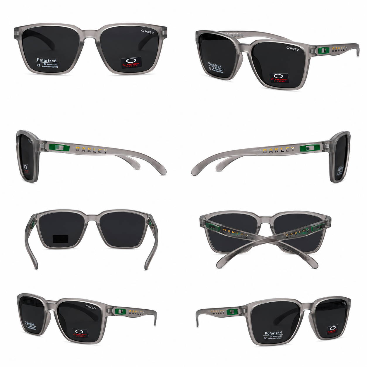 OAKLEY OJECTOR TRANSPARENTES GRISES