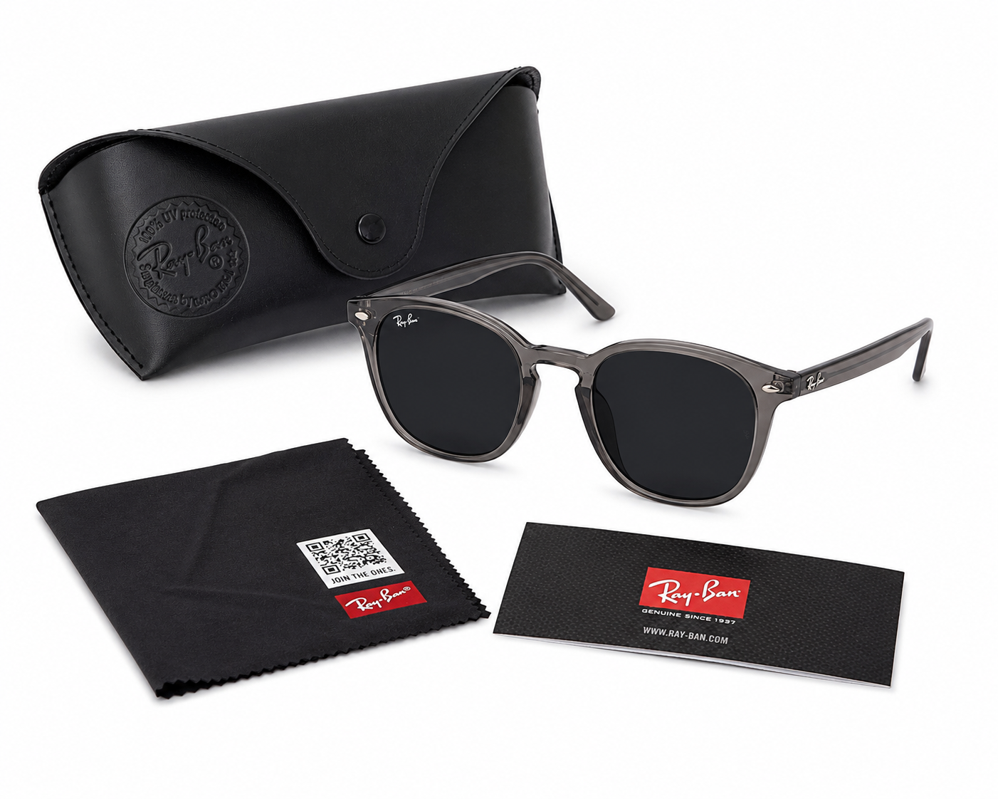 RAY-BAN 4258P TRANSPARENTES GRISES