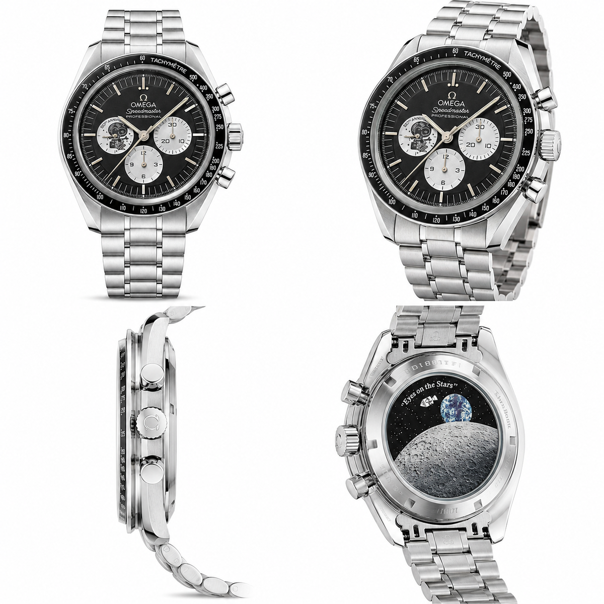 OMEGA EDICION SPECIAL SNOOPY FONDO NEGRO BISEL NEGRO