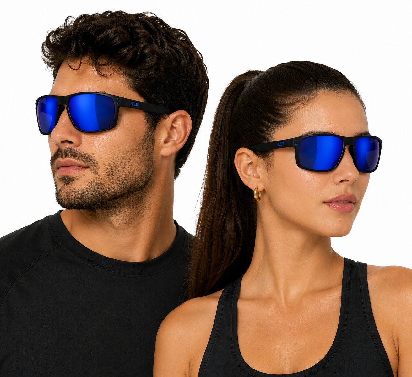 OAKLEY HOLBROOK NEGROS CON AZUL