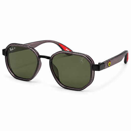 RAY-BAN X FERRARI TRANSPARENTE GRISES