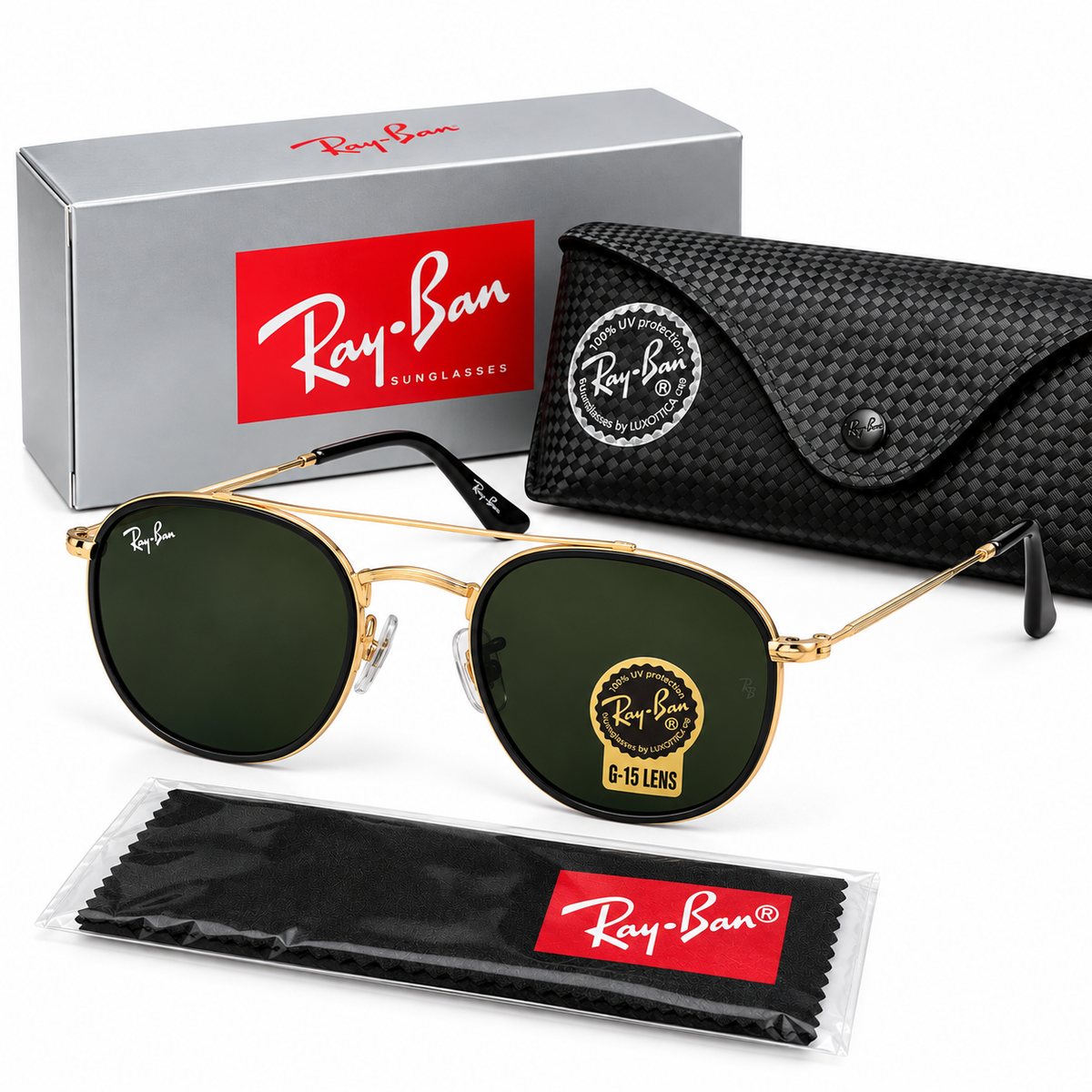 RAY-BAN BRIDGE DORADOS