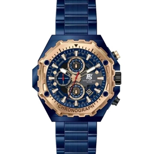 Reloj T5 Para Hombre Pulsera De Metal Análogo, Color Oro Rosa