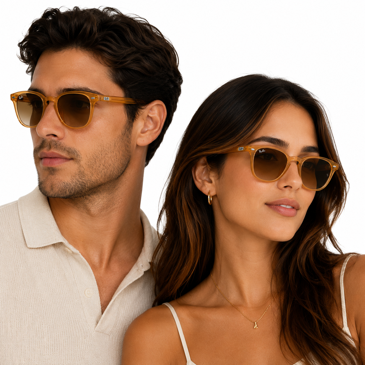 RAY-BAN 4258P NARANJA TRANSPARENTE