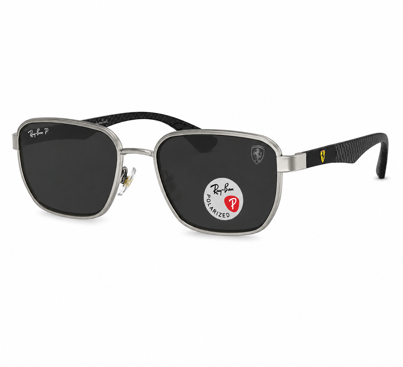 RAY-BAN X FERRARI 32113 PLATEADAS