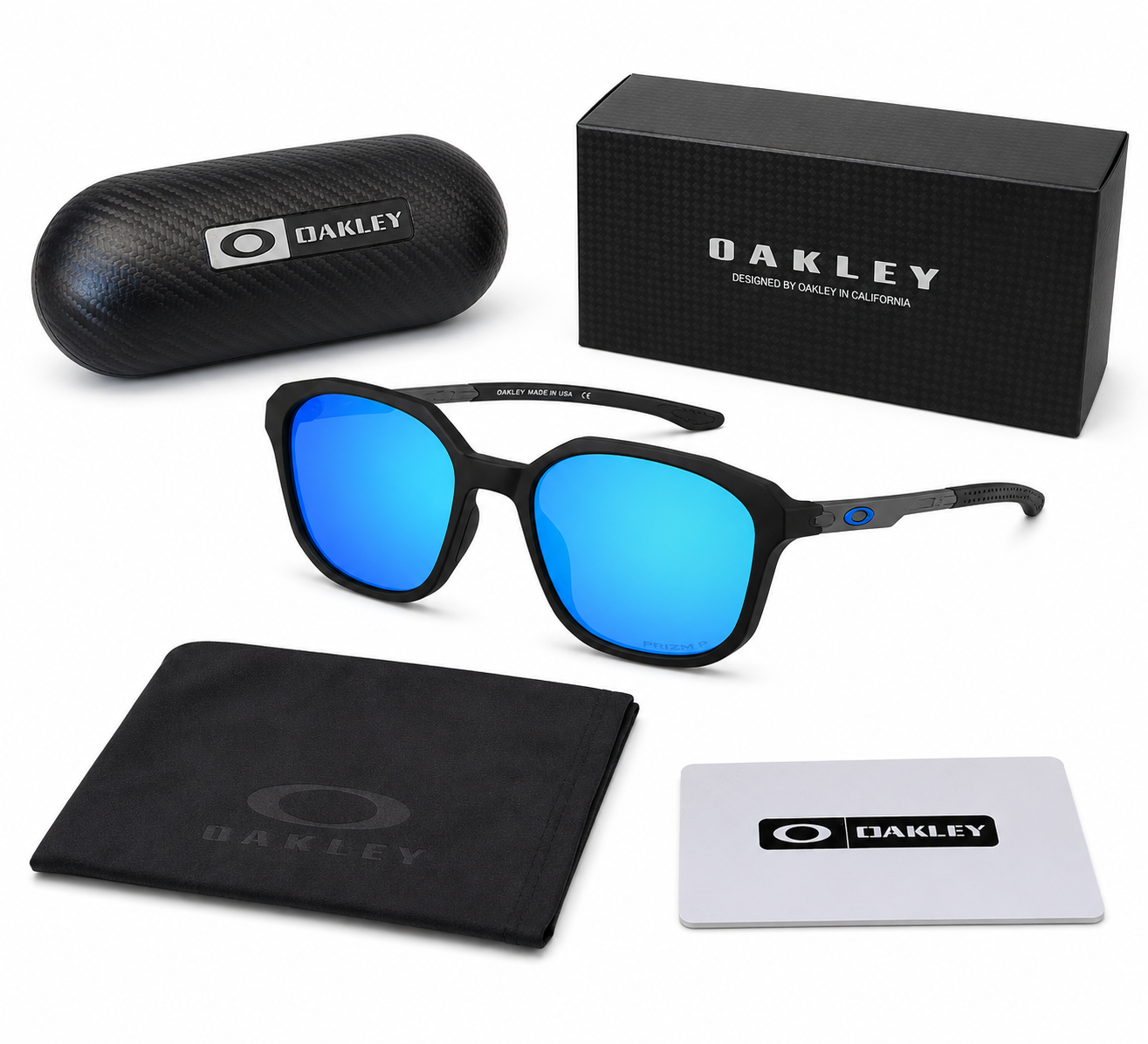 OAKLEY OX8193 AZULES CON PLATEADO