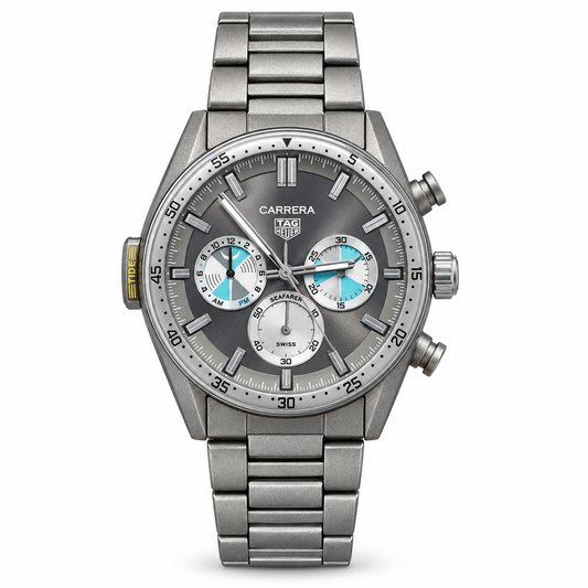 TAG HEUER CARRERA CORAZON ABIERTO ESFERA VERDE