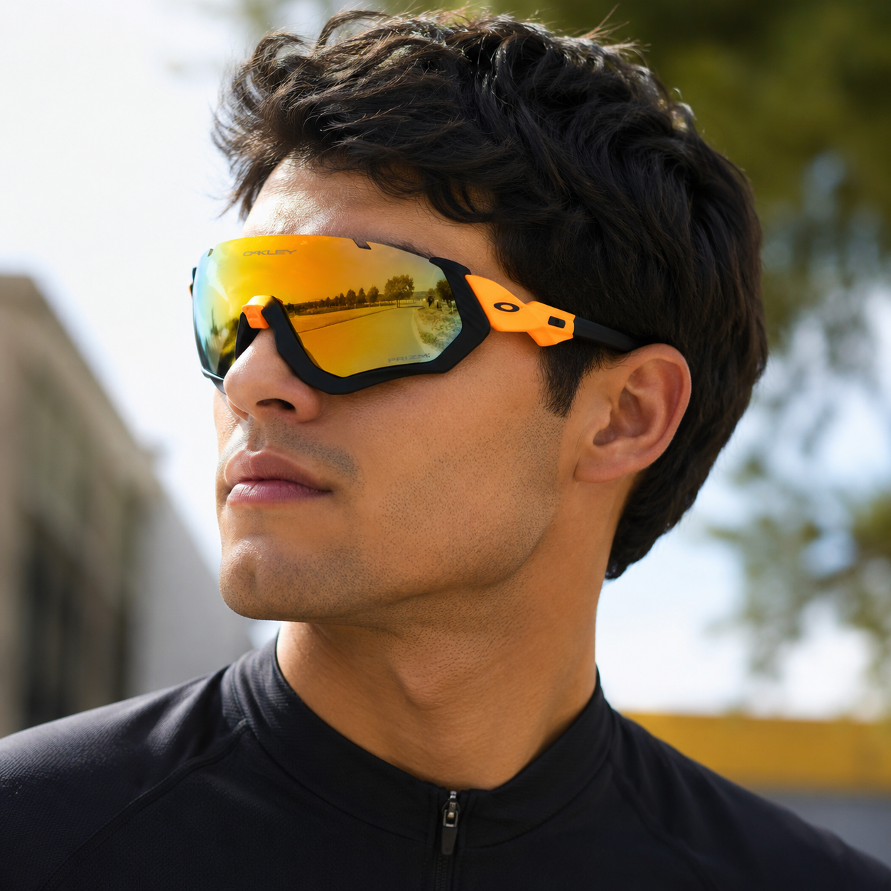 GAFAS OAKLEY NARANJA FLIGHT JACKET