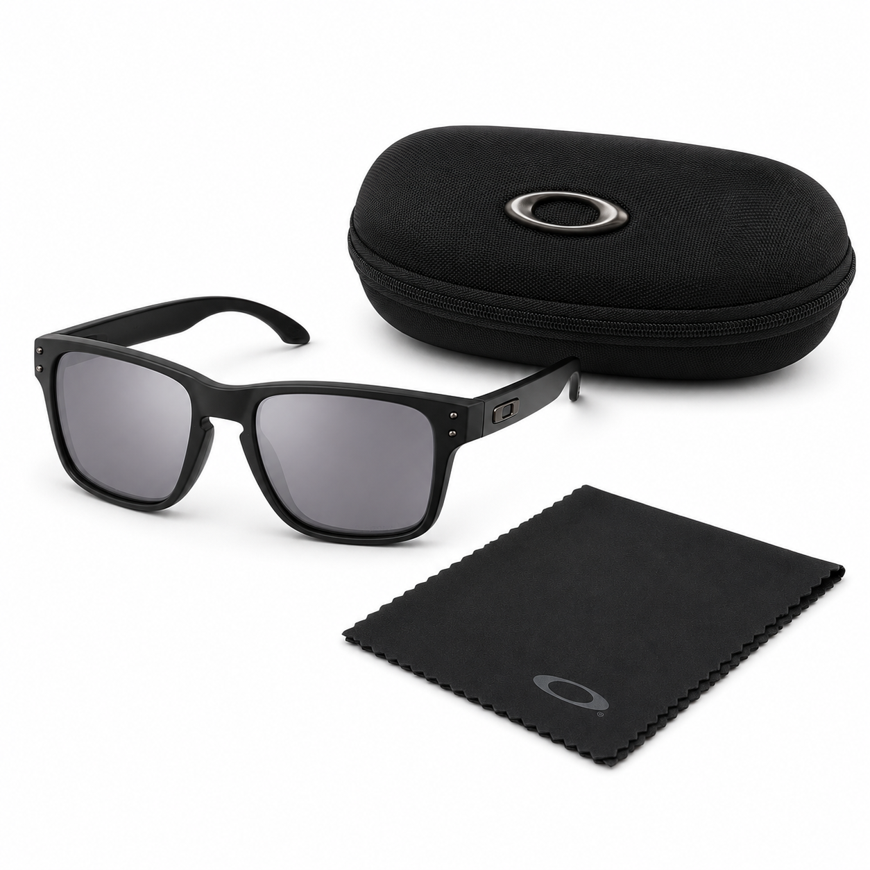 OAKLEY HOLBROOK NEGROS CON PLATEADO
