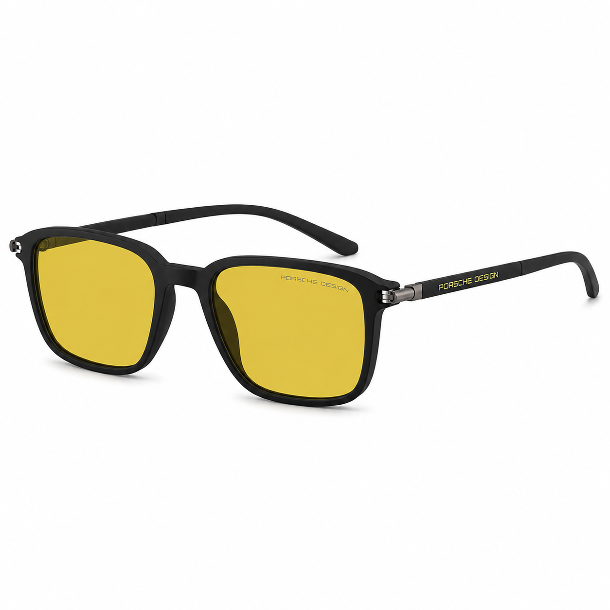 GAFAS PORSCHE DESIGN NEGROS CON AMARILLO
