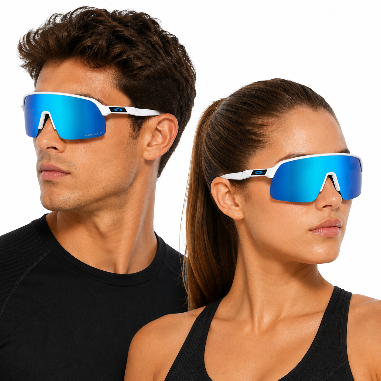 OAKLEY SUTRO BLANCAS CON AZUL
