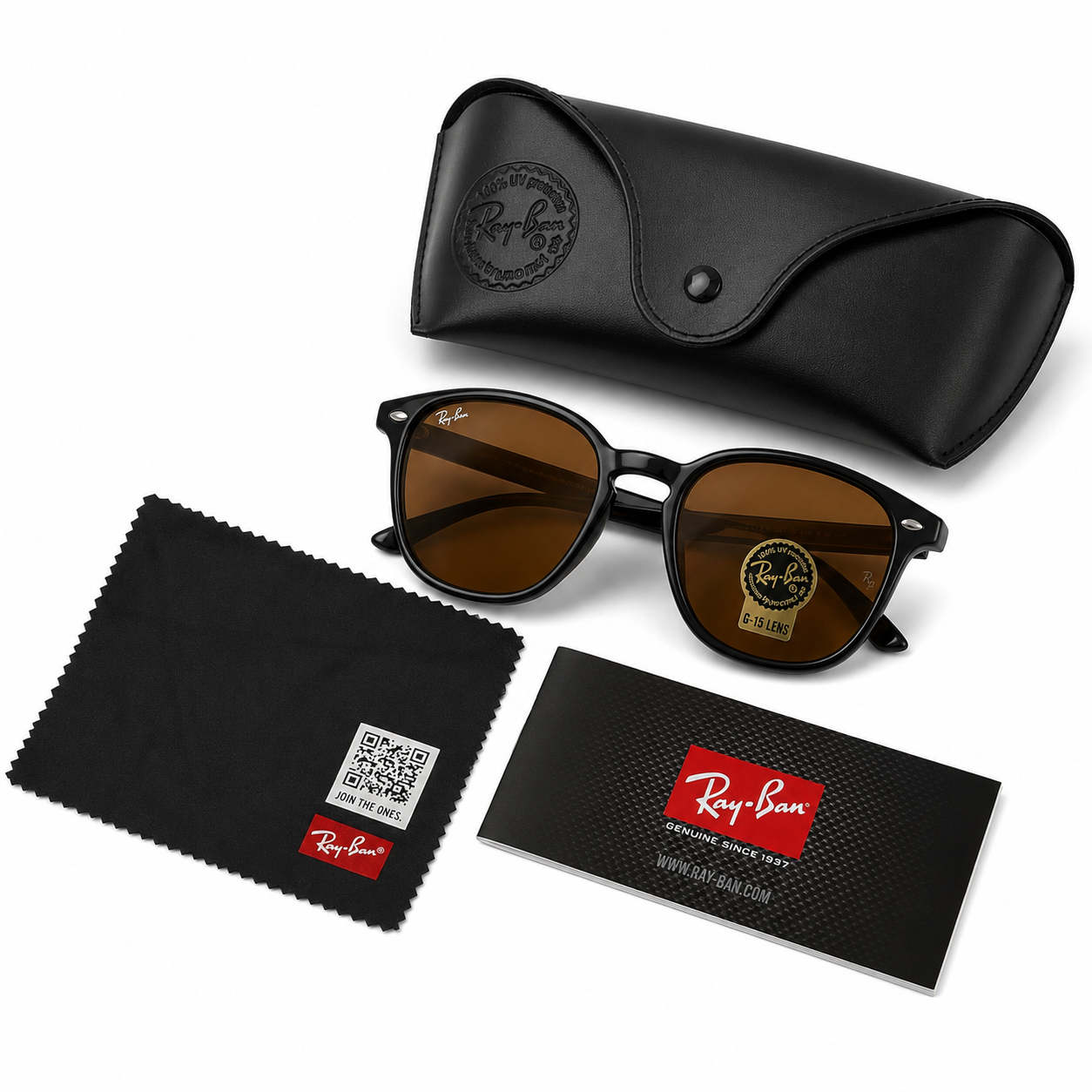 RAY-BAN RB4258 NEGRAS CON LENTE CAFE