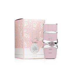 Lattafa Yara - Vainilla, Gourmand, Afrutado, Floral - Eau de Parfum Fragancia de larga duración para mujer, 3.40 onzas / 100 ml
