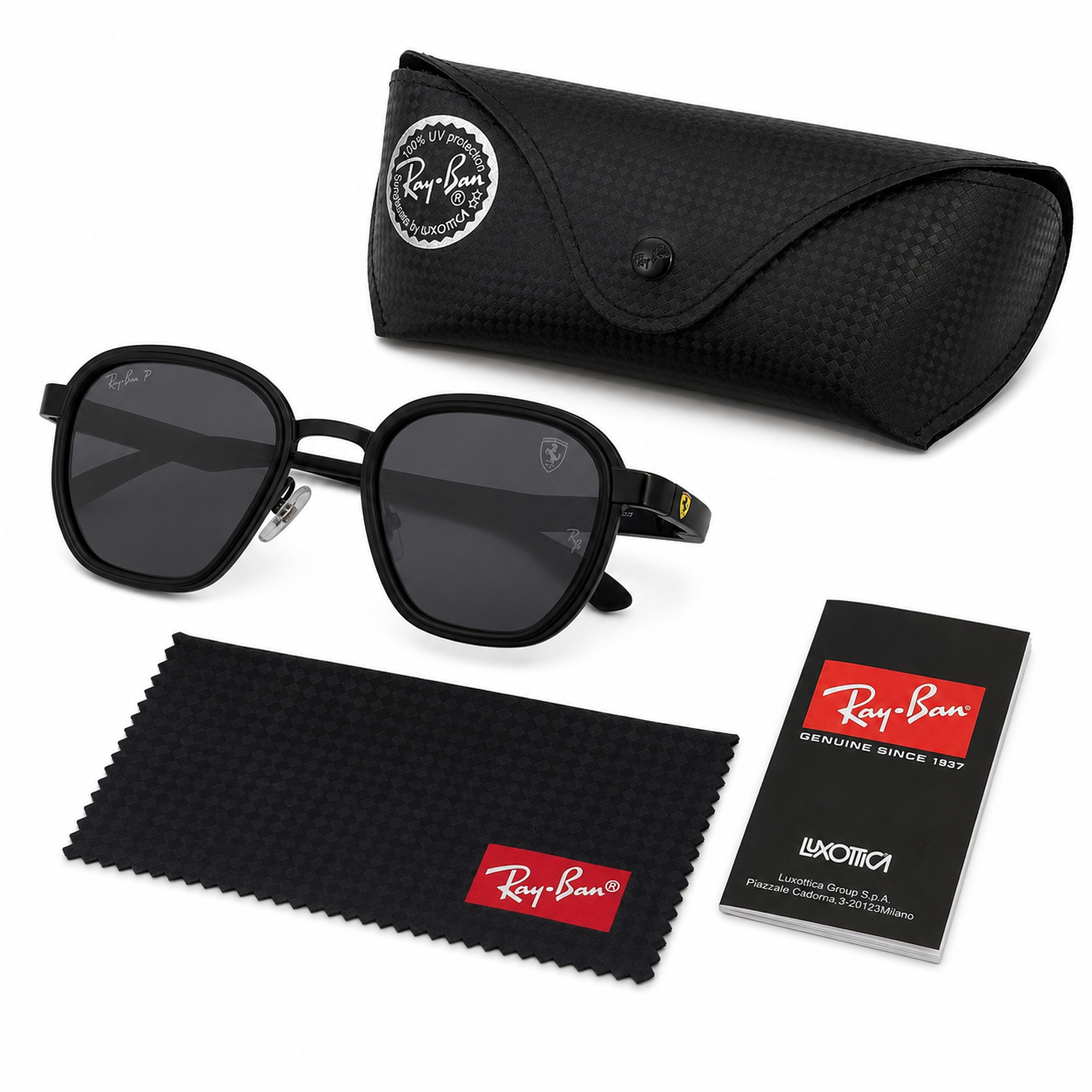 RAY BAN X FERRARI NEGROS