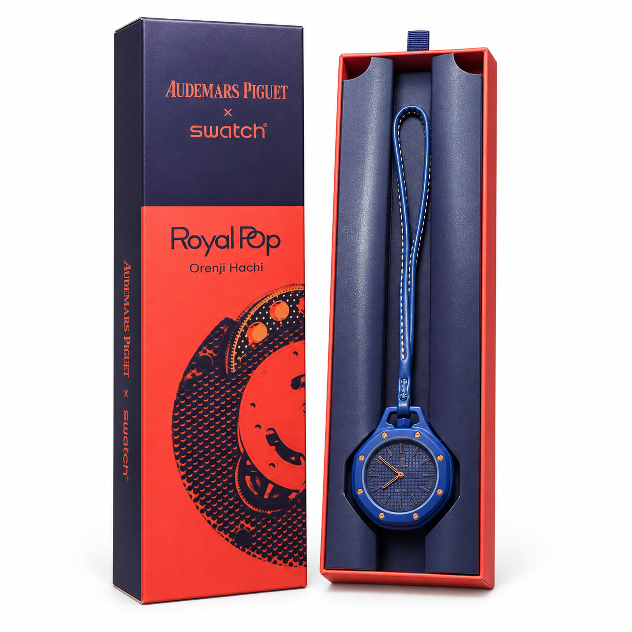 ROYAL POP AP X SWATCH ORENJI HACHI