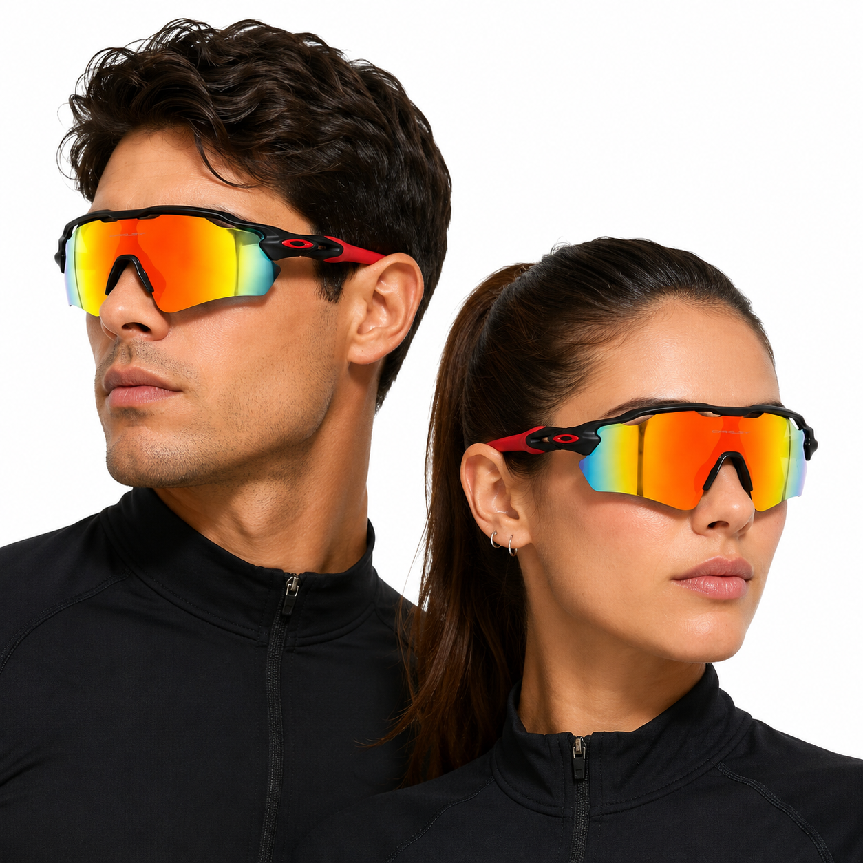 OAKLEY RADAR NEGRO CON ROJO