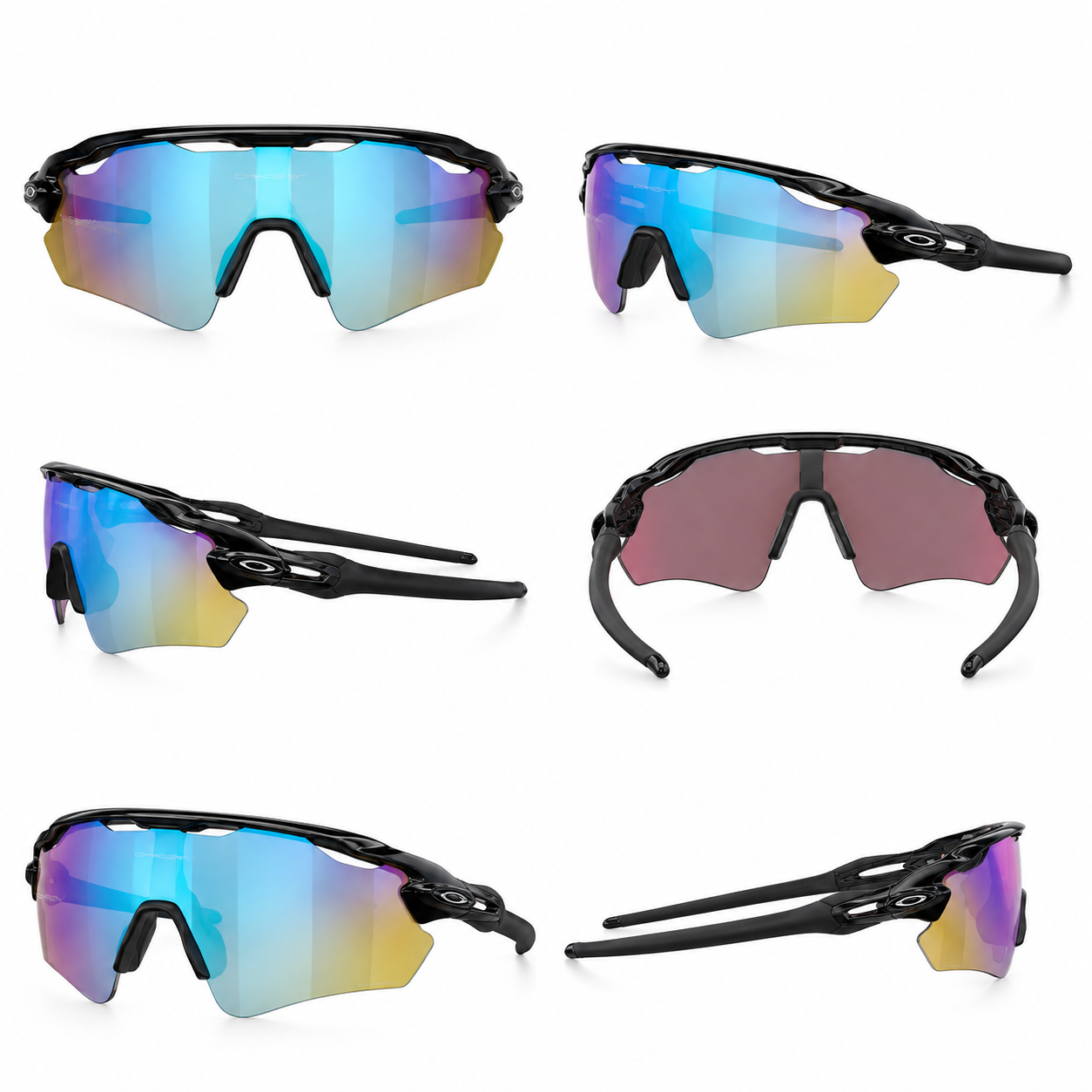 OAKLEY RADAR NEGRO CON AZUL