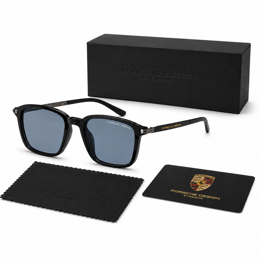 GAFAS PORSCHE DESIGN NEGROS LENTE AZUL