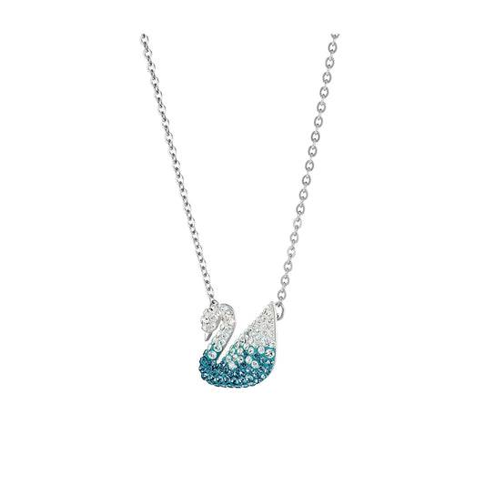 Collar Swarovski Iconic Swan con cristales multicolor