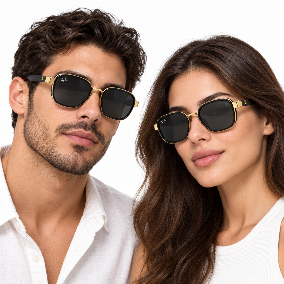 RAY-BAN X FERRARI NEGRO DORADO